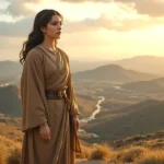 Deborah the prophetess and judge speaking to Barak before the battle against Sisera – Judges 4