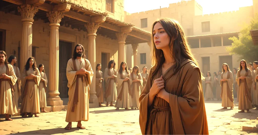 hannah in the bible. Hannah silently praying to God at Shiloh in 1 Samuel 1