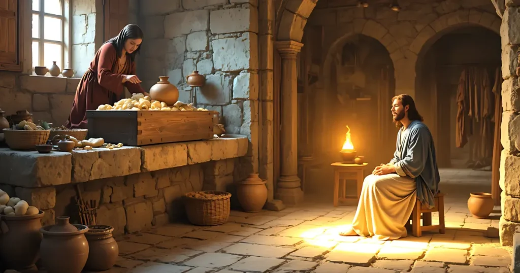 Mary and Martha in the Bible showing listening versus serving roles