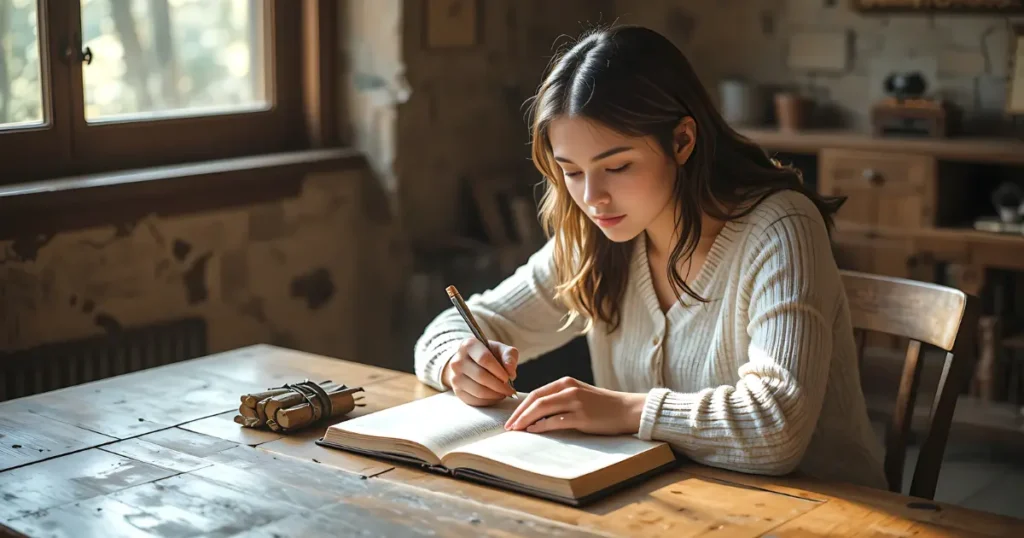 Woman sitting alone in a garden representing faith in obscurity bible lesson from Abital in the Bible