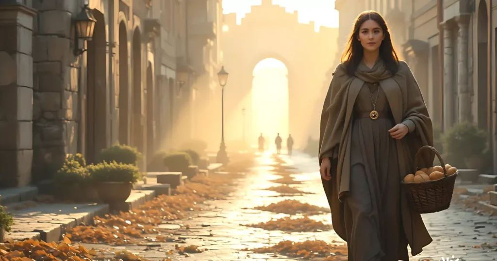 Christian woman in ancient Rome symbolizing faithfulness and quiet courage from Claudia in the Bible
