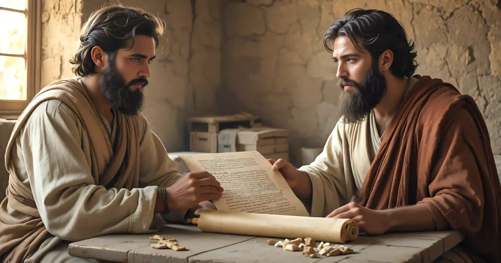 Messengers from the household of Chloe deliver a report about church divisions to Paul, showing biblical leadership and truth in the early church