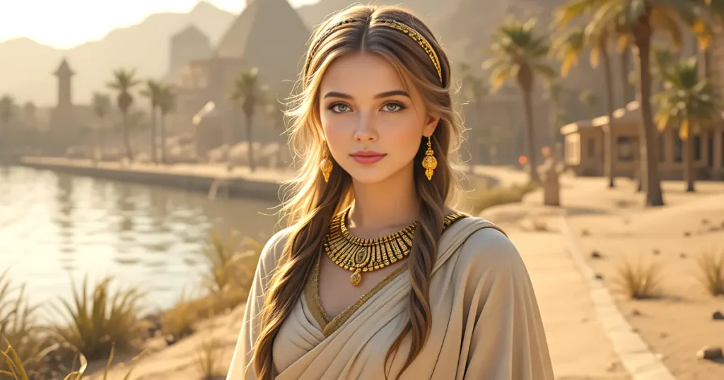 Bithiah in the Bible portrayed as Pharaoh’s daughter near the Nile
