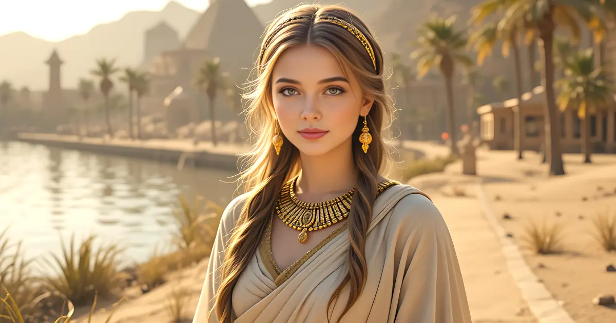 Bithiah in the Bible portrayed as Pharaoh’s daughter near the Nile